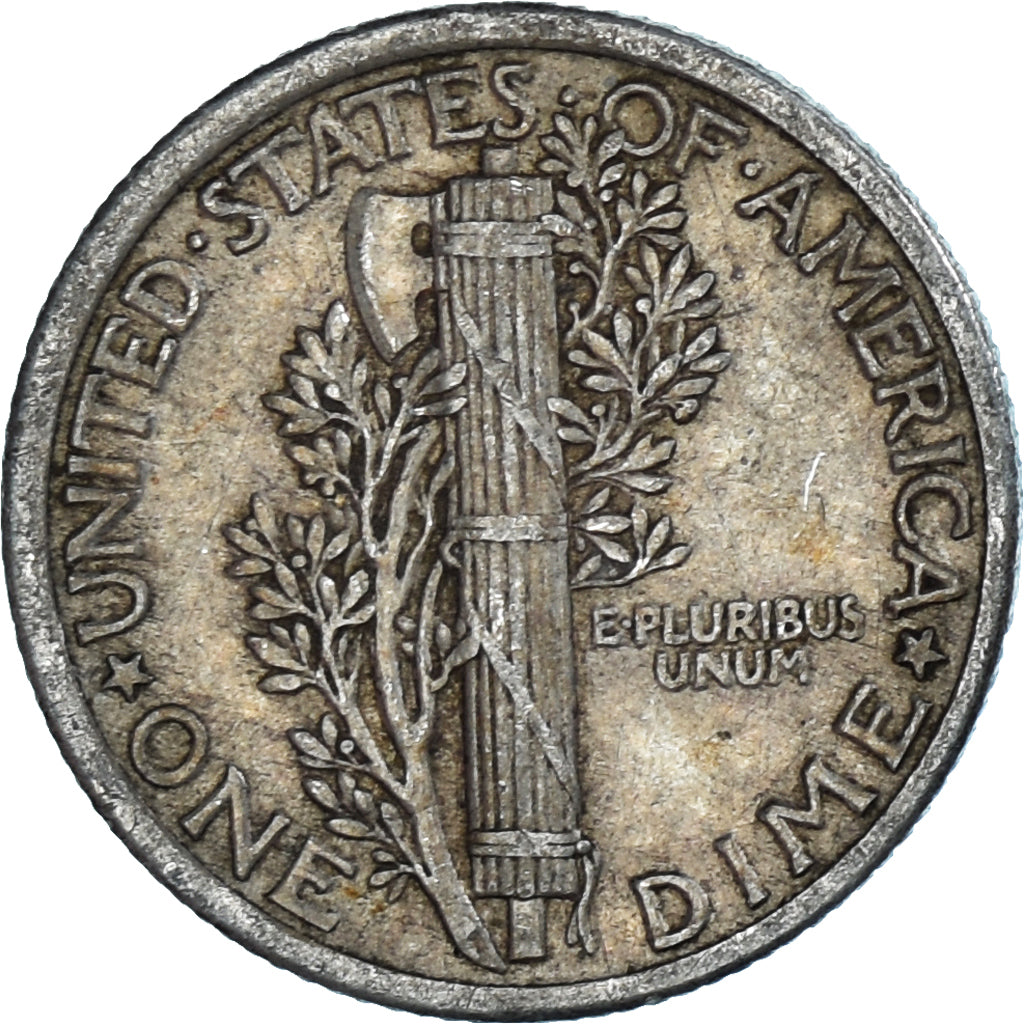 Münze, Vereinigte Staaten, Dime, 1917