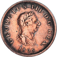 Moneta, Gran Bretagna, 1/2 Penny, 1806
