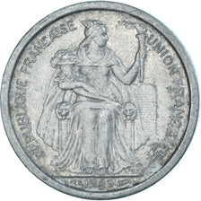 Coin, Oceania, 2 Francs, 1949