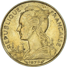 Moneta, AFARS E ISSAS FRANCESI, 20 Francs, 1975
