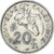 Coin, New Caledonia, 20 Francs, 1972