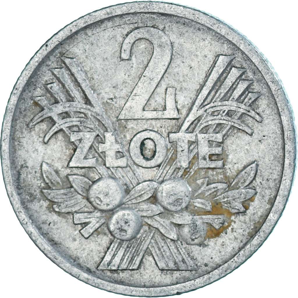Moneta, Polska, 2 Zlote, 1972