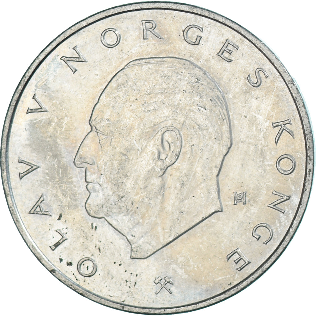 Moneta, Norvegia, 5 Kroner, 1982