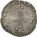Moneta, Francia, Louis XIII, 1/4 Écu à la croix, 1/4 Ecu, 1625, Nantes, MB+