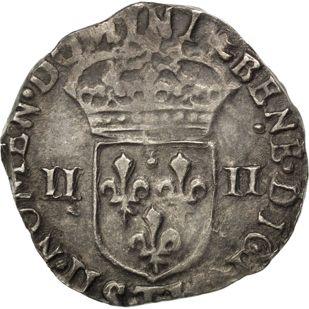 Coin, France, Louis XIII, 1/4 Écu à la croix, 1/4 Ecu, 1625, Nantes