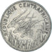 Moneda, África central, 100 Francs, 1972