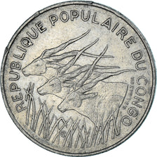 Monnaie, Congo, 100 Francs, 1975