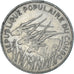 Monnaie, Congo, 100 Francs, 1975