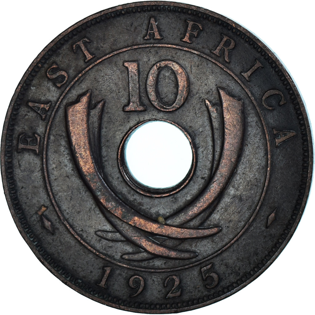 Coin, EAST AFRICA, 10 Cents, 1925
