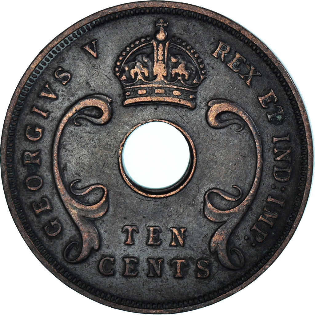 Coin, EAST AFRICA, 10 Cents, 1925