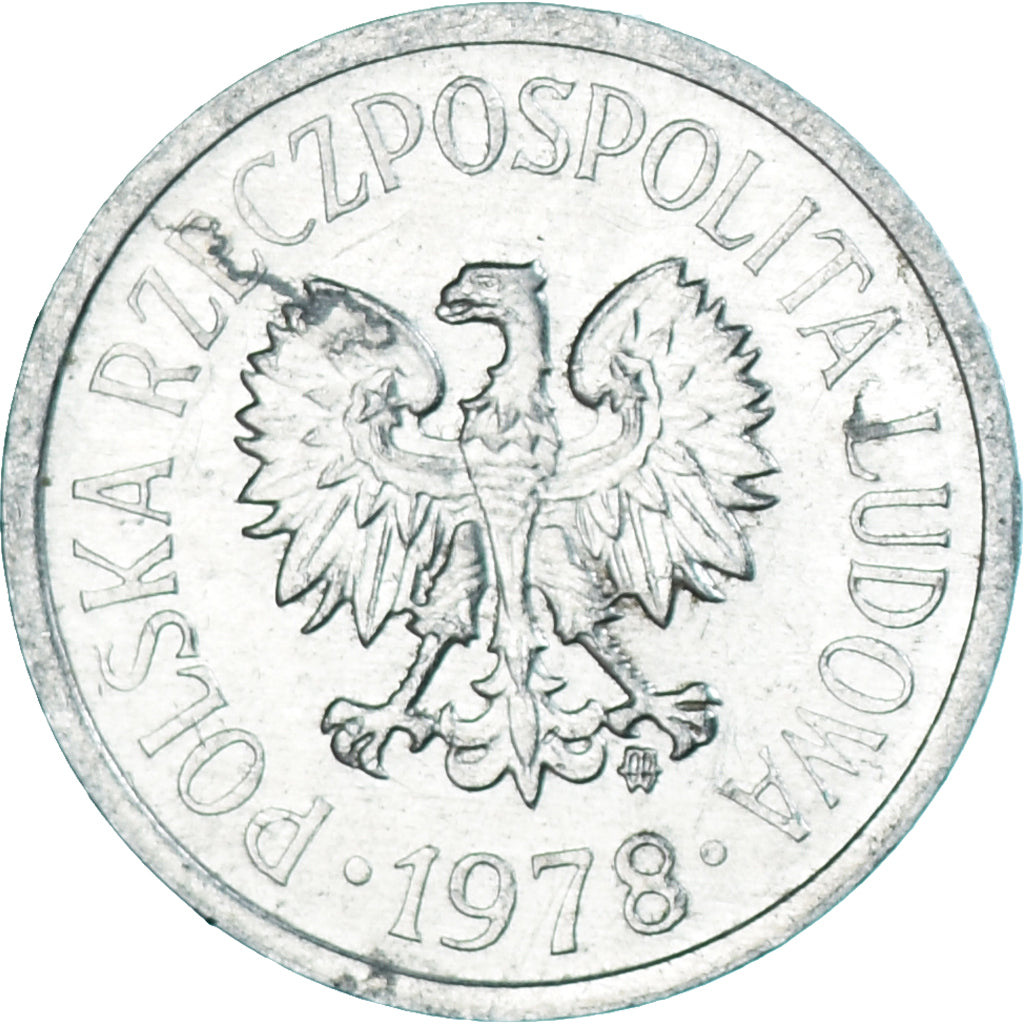 Moneta, Polonia, 10 Groszy, 1978