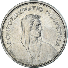 Moneda, Suiza, 5 Francs, 1968