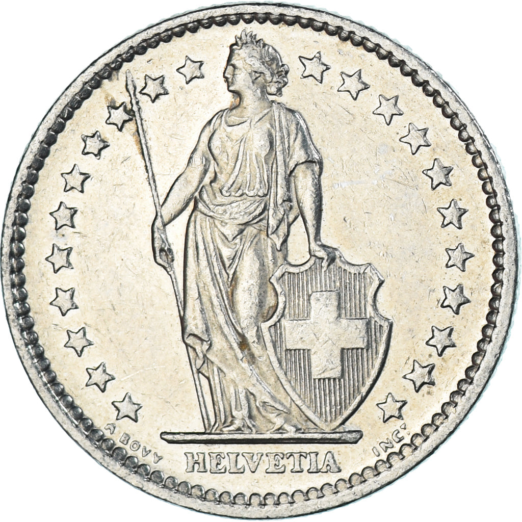 Moneta, Szwajcaria, 2 Francs, 1982