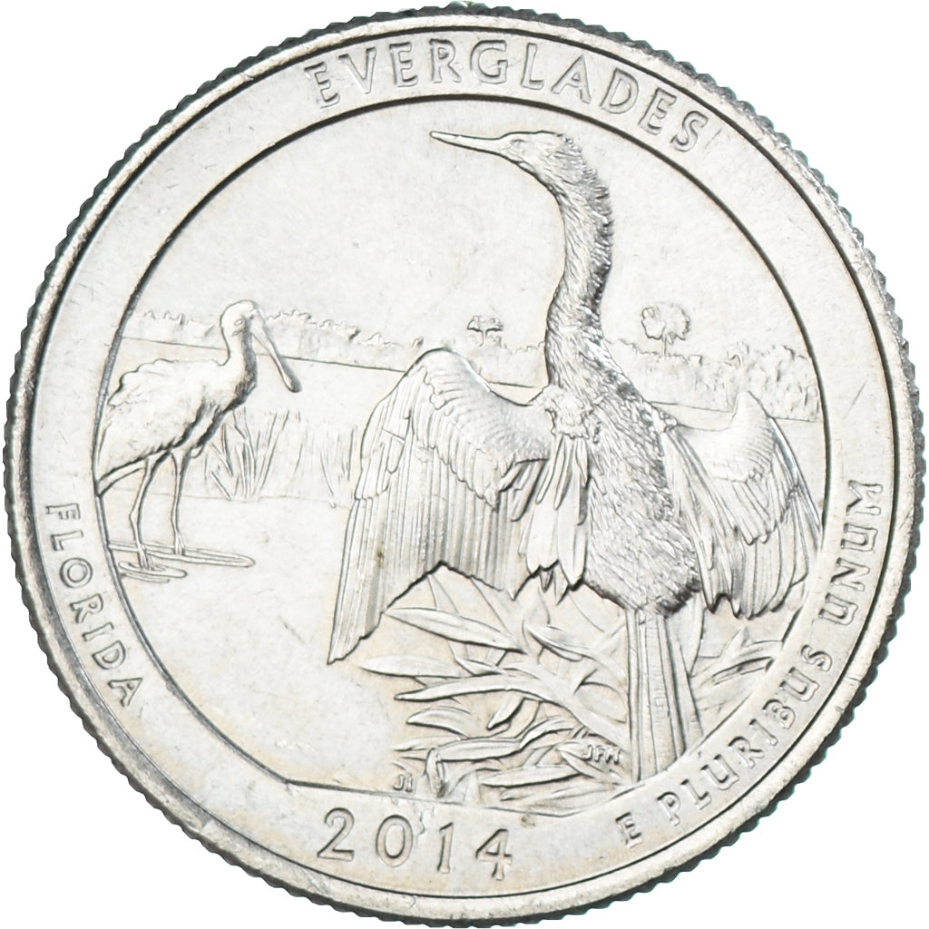 Moneta, Stati Uniti, Quarter, 2014