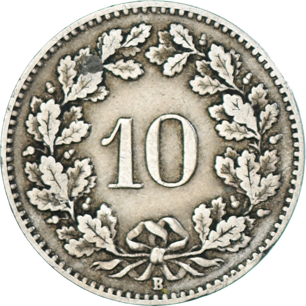 Moneta, Svizzera, 10 Rappen, 1919