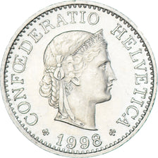 Moneta, Szwajcaria, 10 Rappen, 1998
