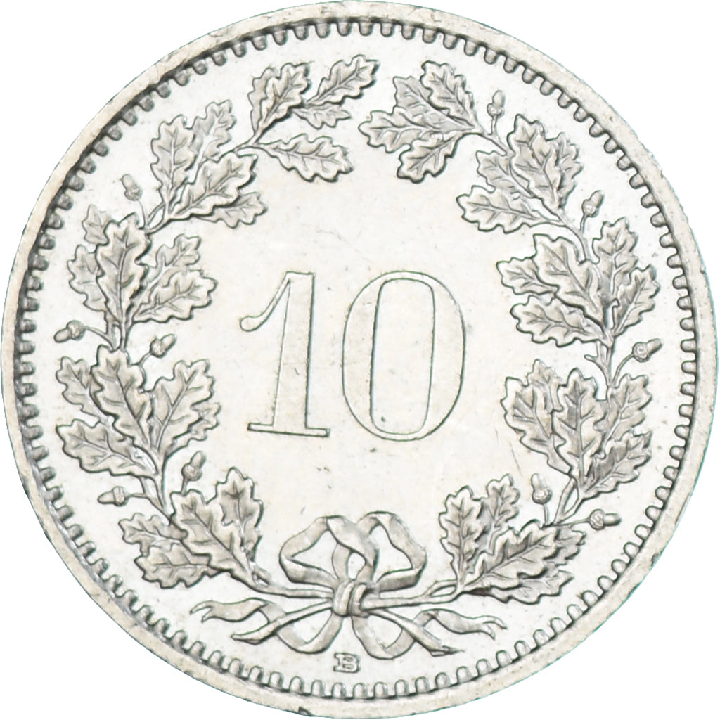 Moneta, Szwajcaria, 10 Rappen, 1998