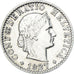 Münze, Schweiz, 20 Rappen, 1927