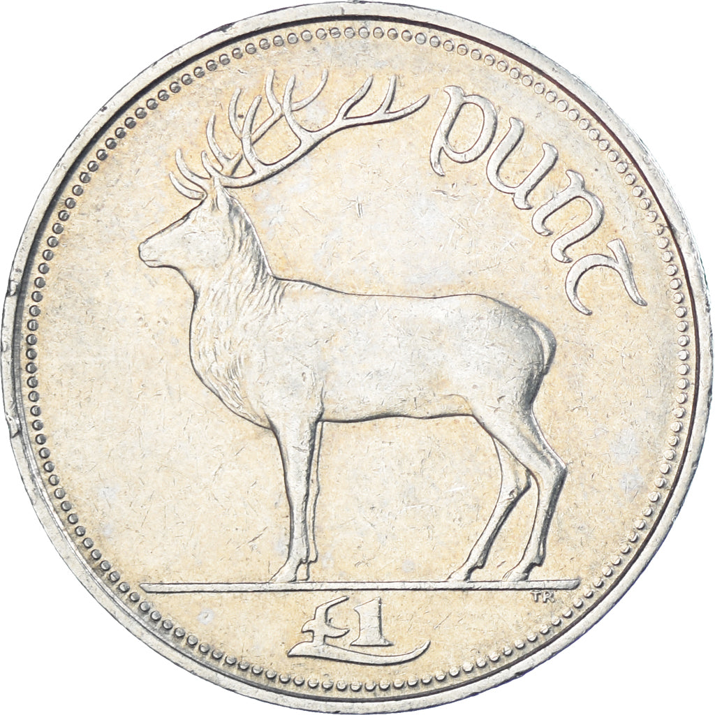 Coin, Ireland, Punt, Pound, 1995