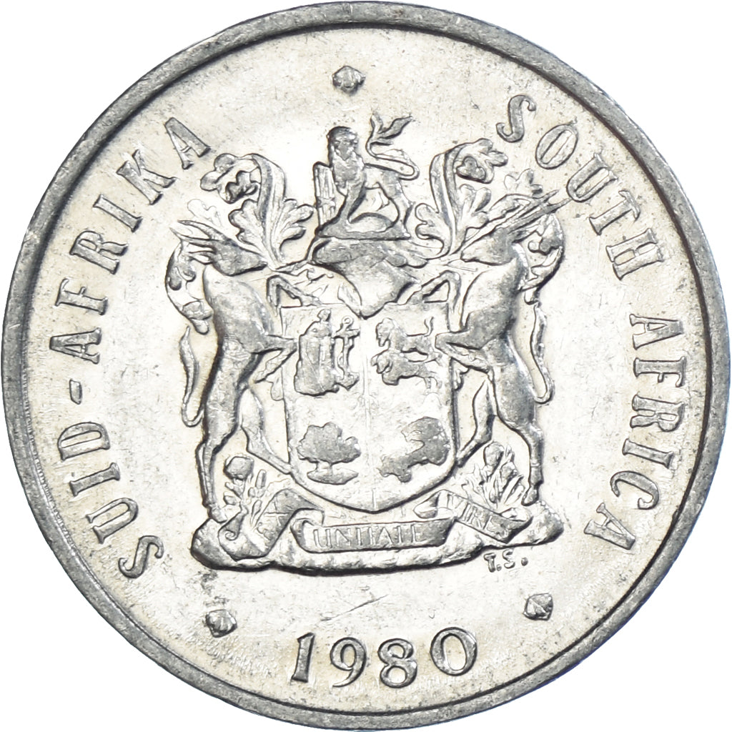 Munten, Zuid Afrika, 20 Cents, 1980