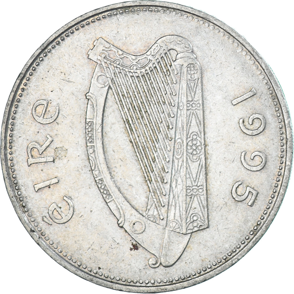 Monnaie, Irlande, Punt, Pound, 1995