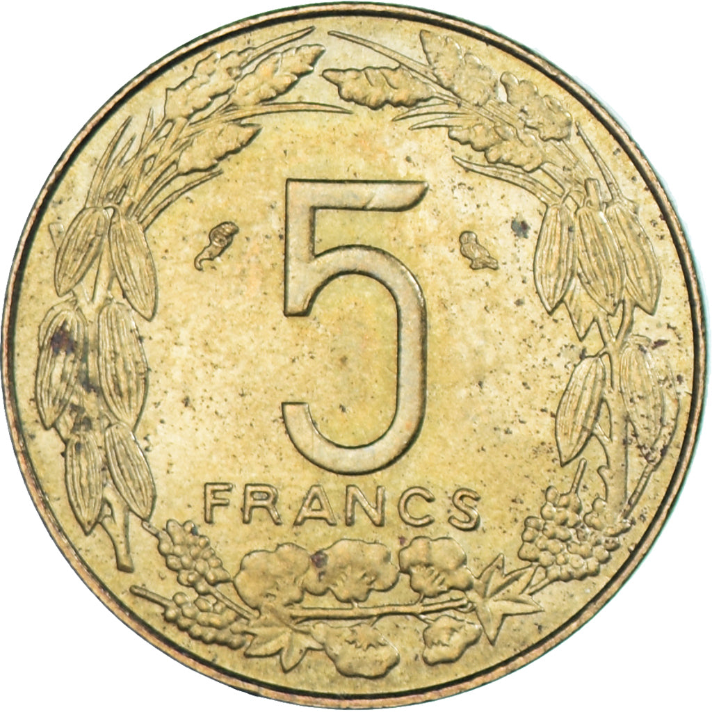 Coin, EQUATORIAL AFRICAN STATES, 5 Francs, 1970