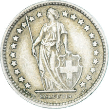 Münze, Schweiz, 1/2 Franc, 1958