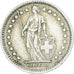 Münze, Schweiz, 1/2 Franc, 1958