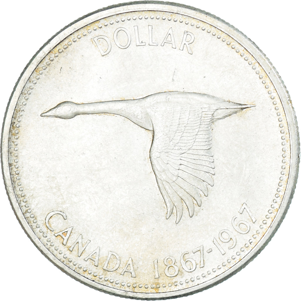 Moneta, Canada, Dollar, 1967