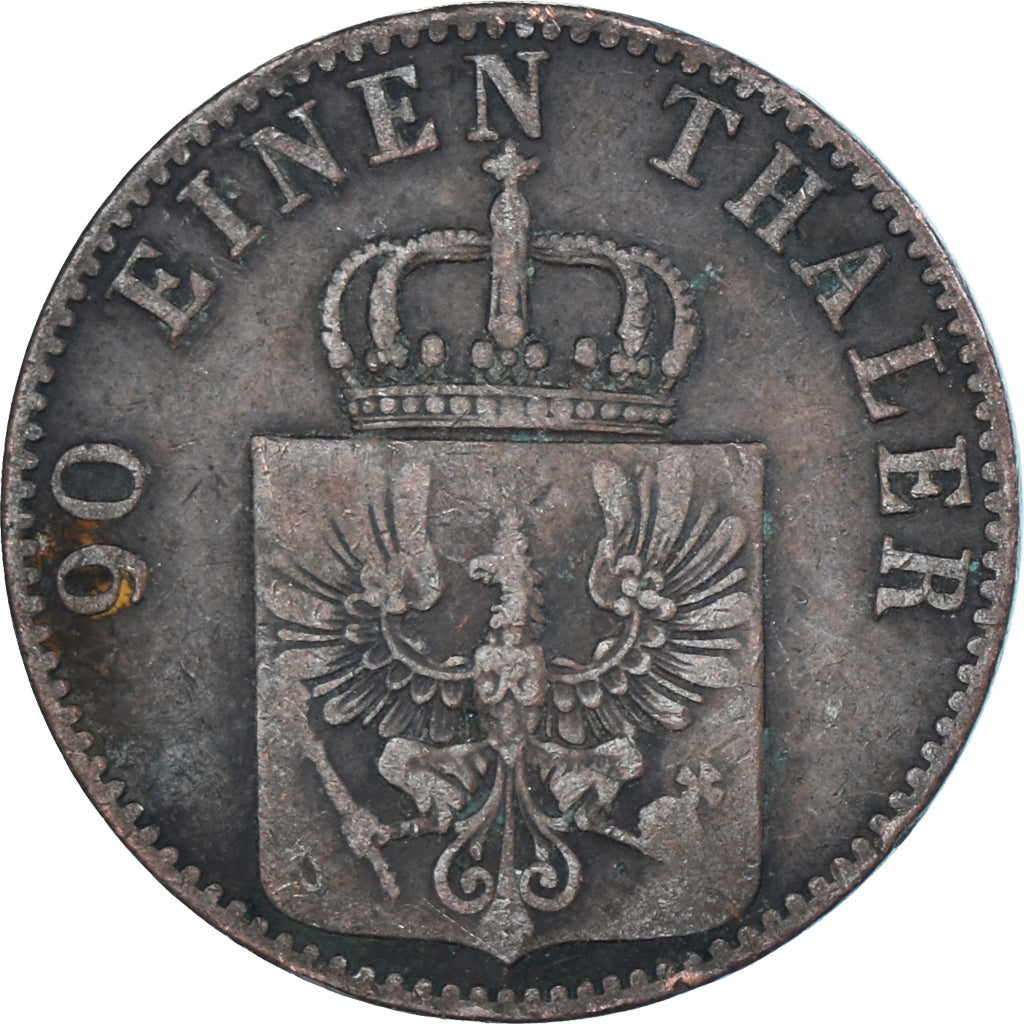 Moneta, Stati tedeschi, 4 Pfenninge, 1860