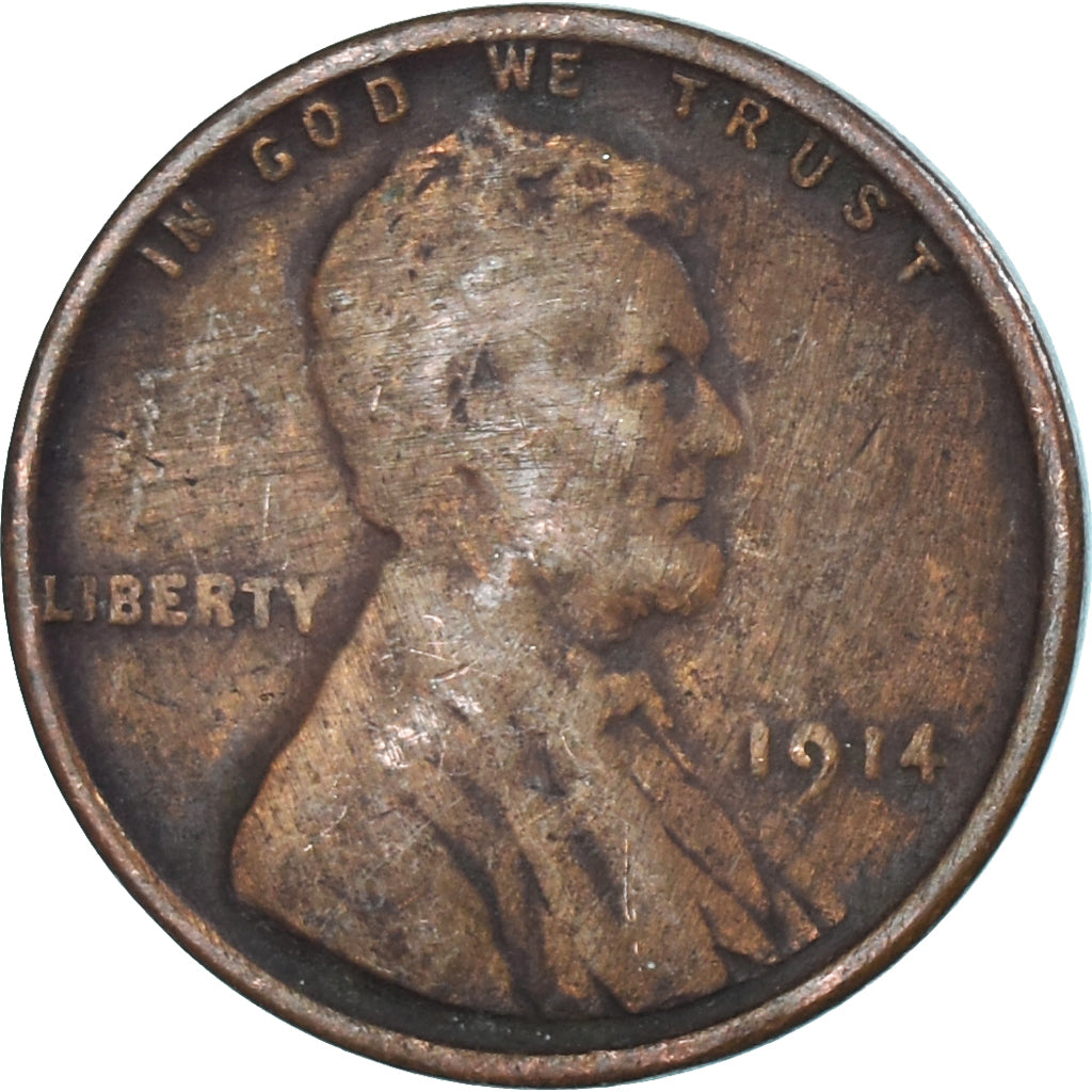 Münze, Vereinigte Staaten, Cent, 1914