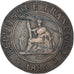 Münze, FRENCH COCHIN CHINA, Cent, 1885