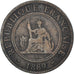 Münze, FRENCH INDO-CHINA, Cent, 1889
