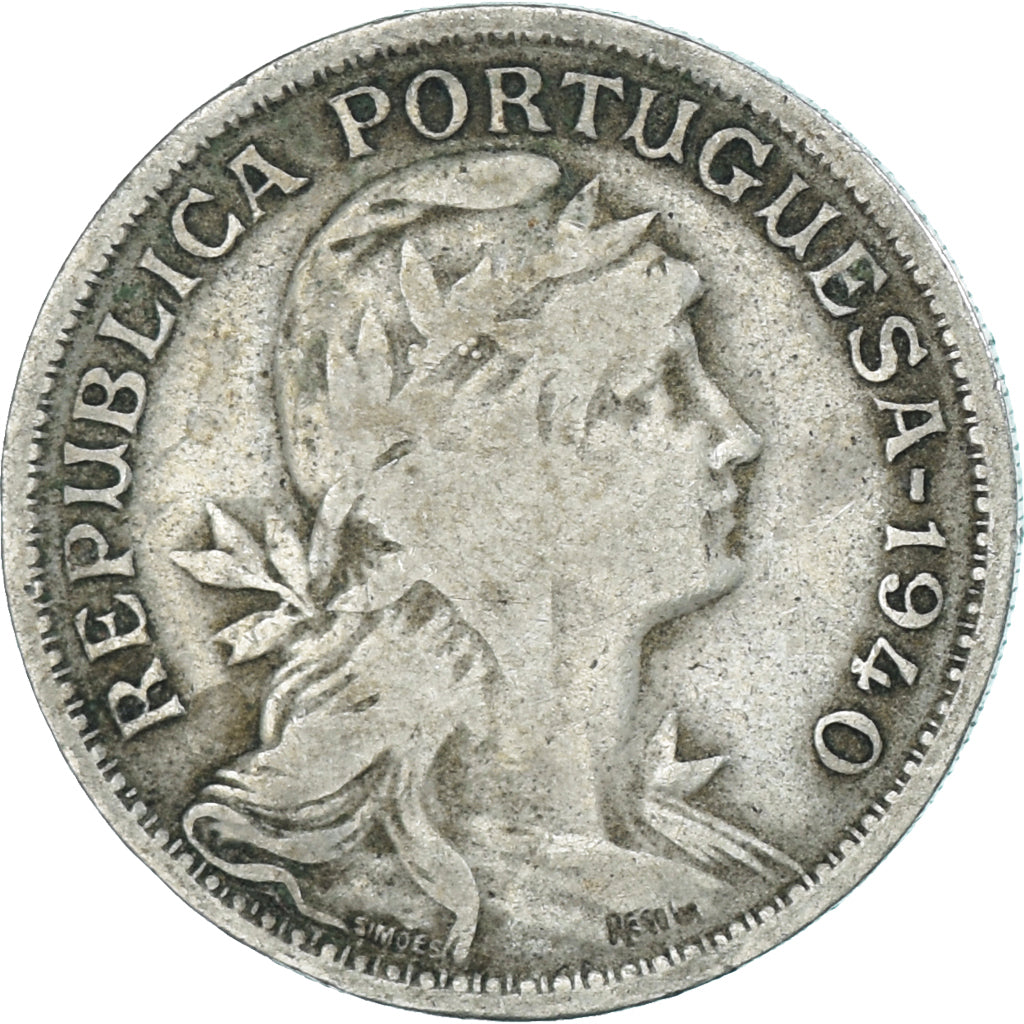 Munten, Portugal, 50 Centavos, 1940