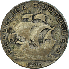 Münze, Portugal, 2-1/2 Escudos, 1946