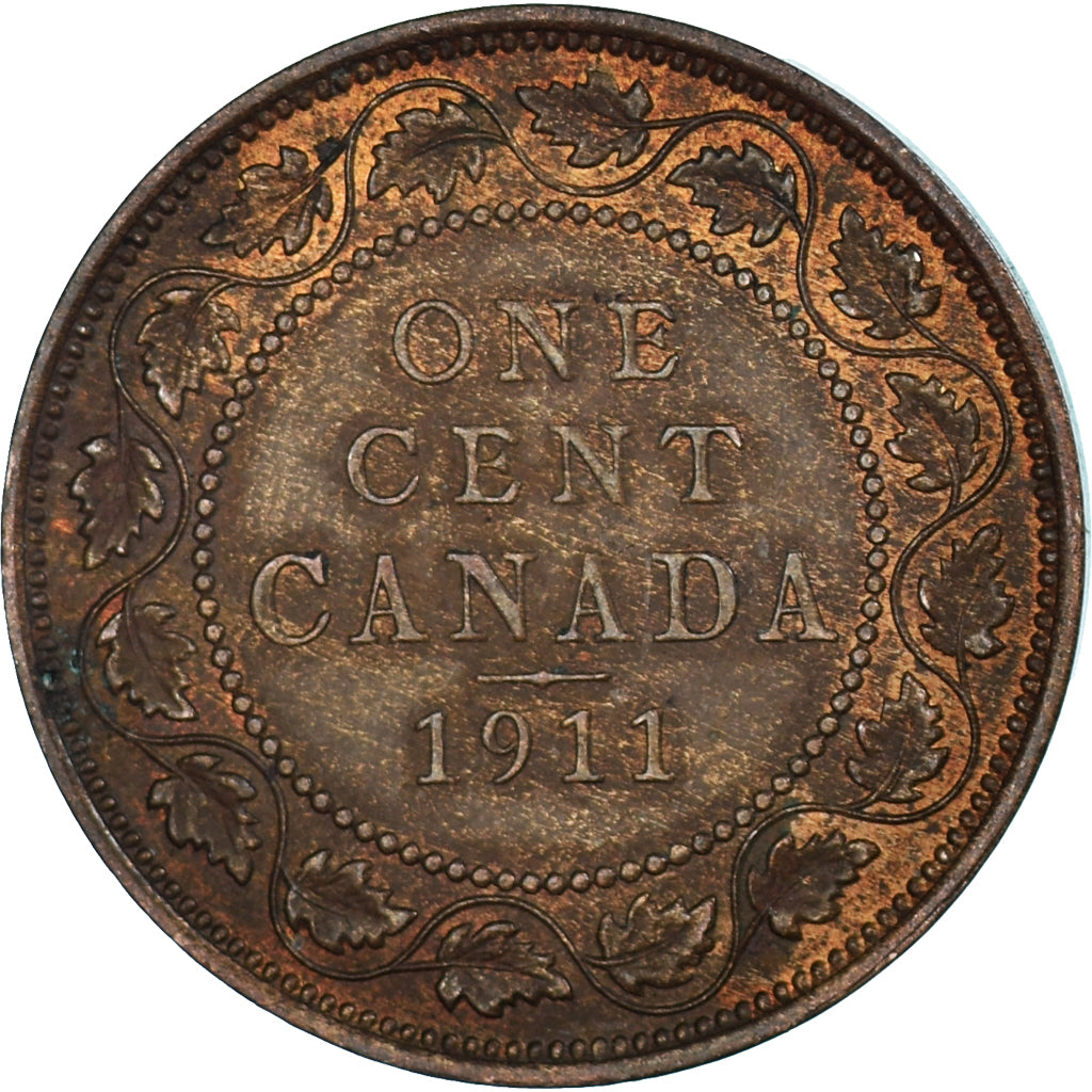 Moneda, Canadá, Cent, 1911