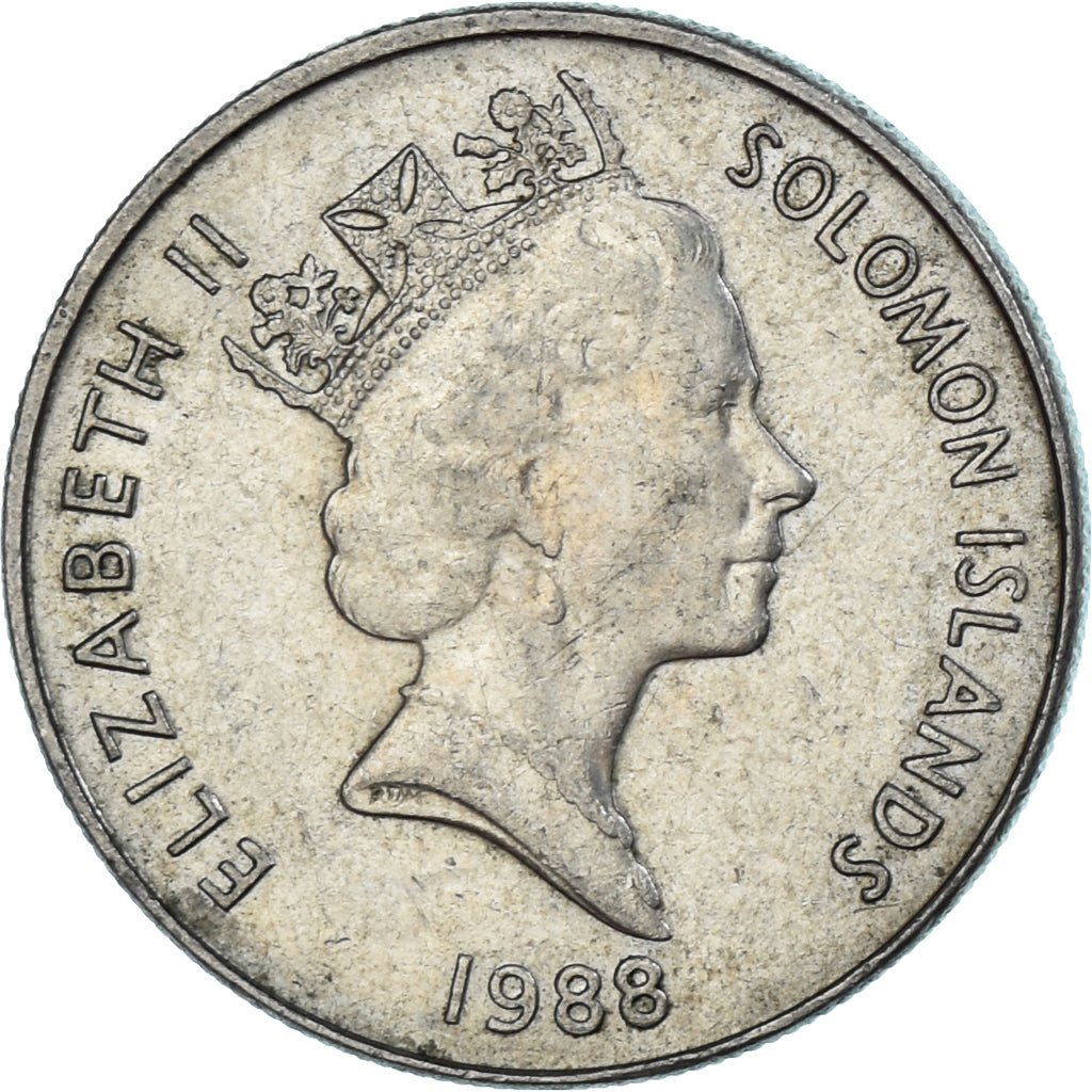 Coin, Solomon Islands, 10 Cents, 1988