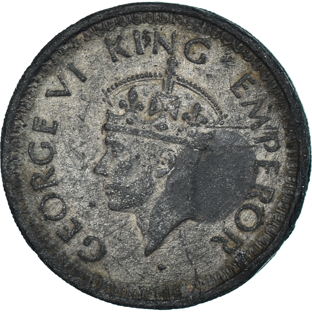 Monnaie, Inde, 1/2 Rupee, 1944