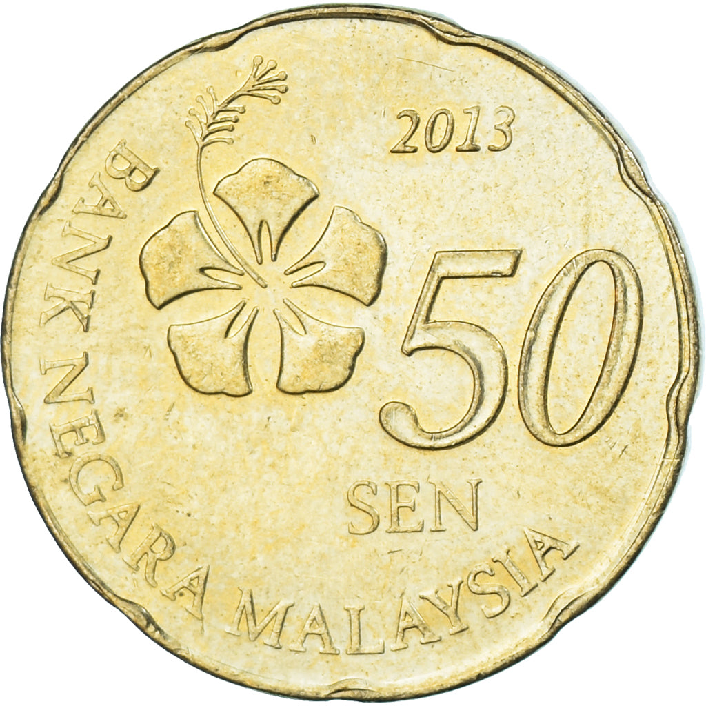Moneda, Malasia, 50 Sen, 2013