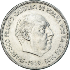 Moneda, España, 5 Pesetas, 1950