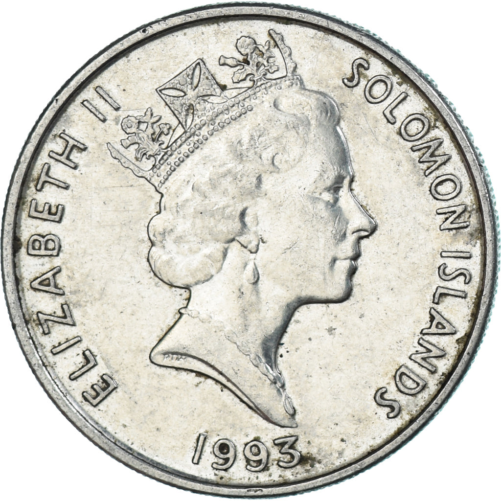 Moneda, Islas Salomón, 20 Cents, 1993