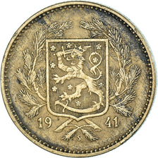 Moneta, Finlandia, 5 Markkaa, 1941