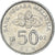 Münze, Malaysia, 50 Sen, 2002