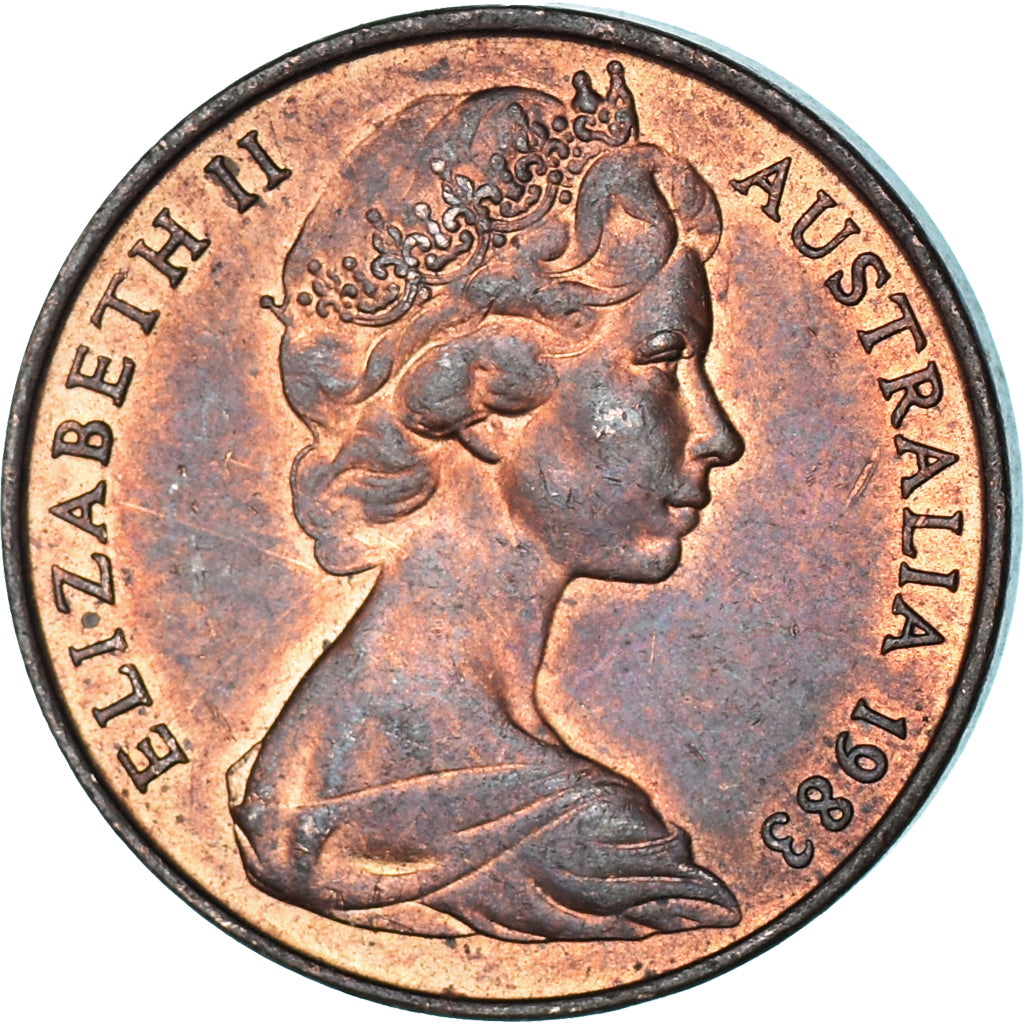Moeda, Austrália, 2 Cents, 1983