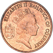 Coin, Guernsey, Penny, 1994