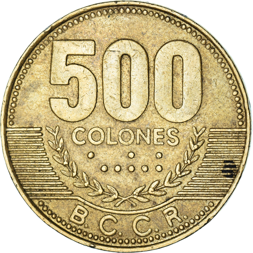 Monnaie, Costa Rica, 500 Colones, 2005
