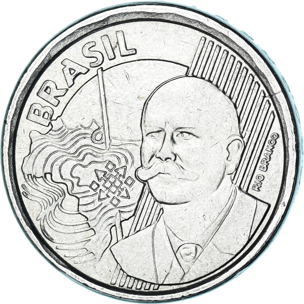 Coin, Brazil, 50 Centavos, 2011