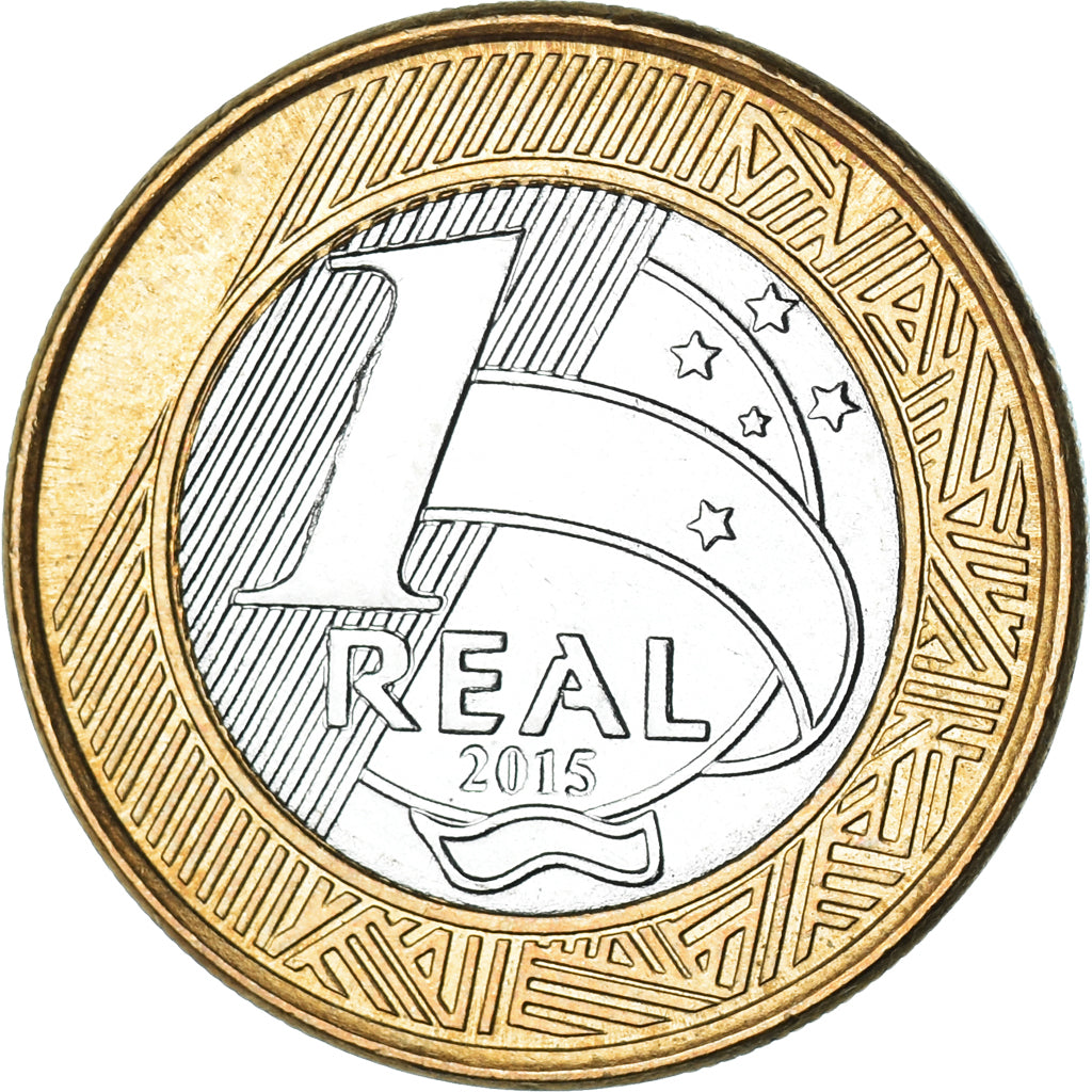 Moneda, Brasil, Real, 2015