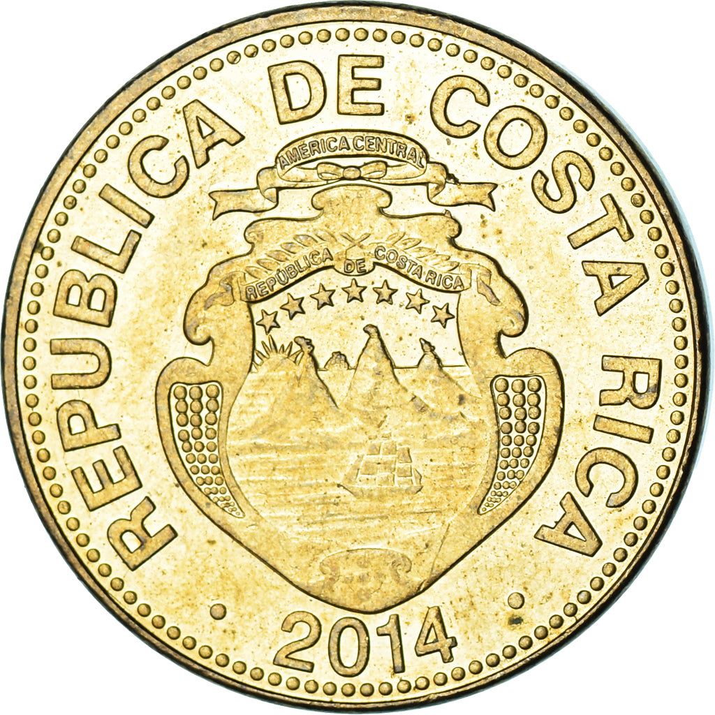 Coin, Costa Rica, 25 Colones, 2014