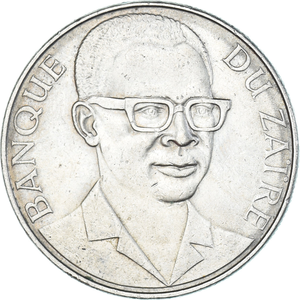 Moneda, Zaire, 10 Makuta, 1975